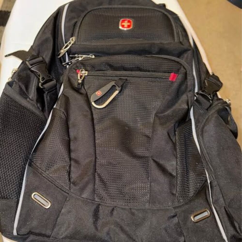 SwissGear Scan Smart TSA Laptop 17.5" Backpack - Black